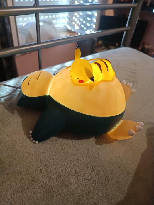 Luz Led Snorlax e Pikachu