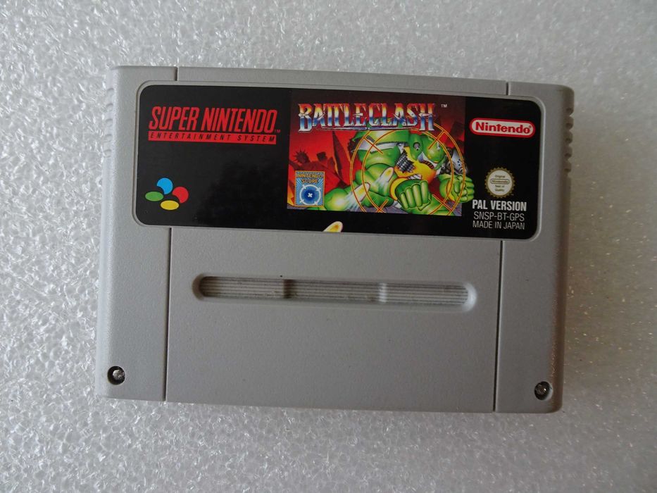 Jogo Super Nintendo SNES - BattleClash Battle Clash