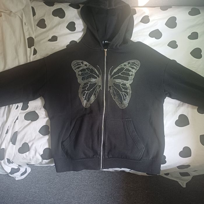 bluza z kapturem rozpinana