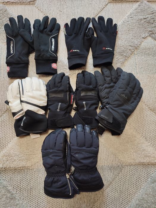 Рукавички зимові, на мембрані жін., чол. LEKI, SNOWLIFE, REUSCH, ROECK