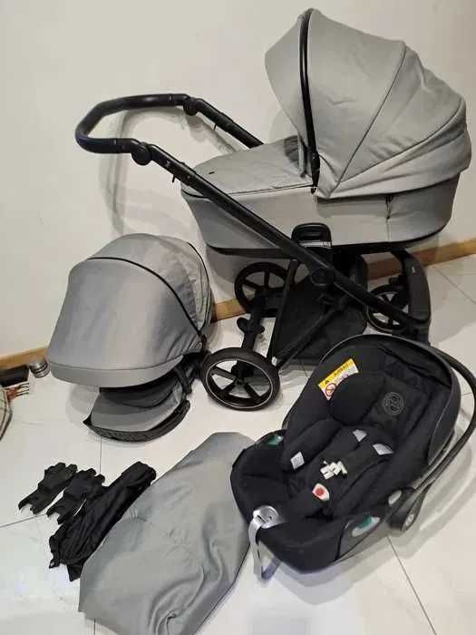 Roan ivi 2.0 szary 3w1 Fotelik Cybex lub Avionaut Śliczny zestaw Wys