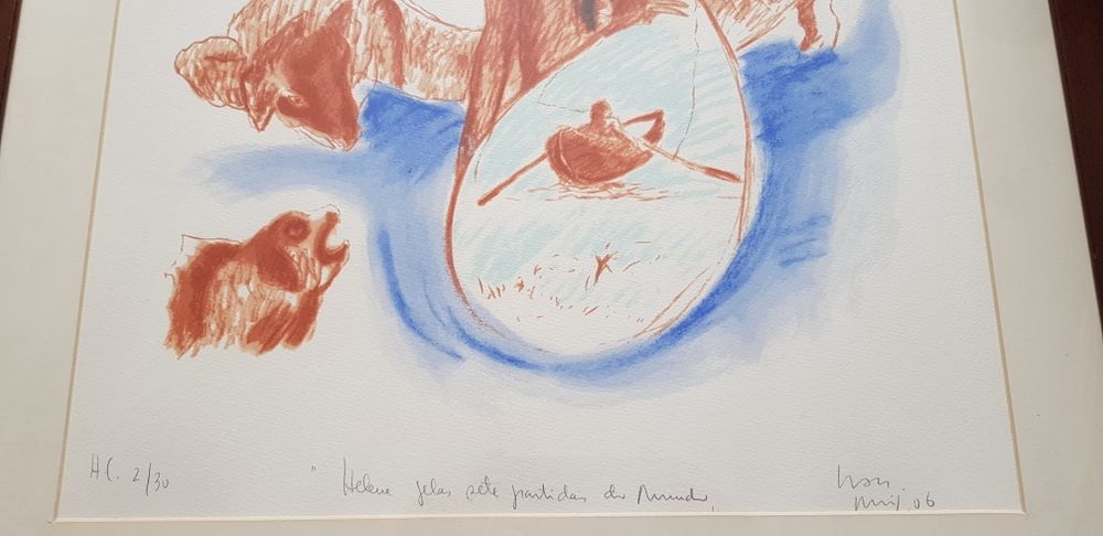 Graça Morais serigrafia