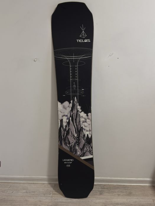 Deska snowboardowa Telos Legend Massif 155W — Jak Nowa!