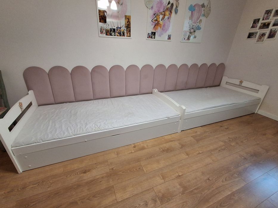 Sprzedam dwa łóżka 90×200, Łóżko plus materac