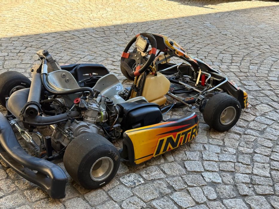 Kart Rotax Intrepid DD2 + Reboque 2 karts