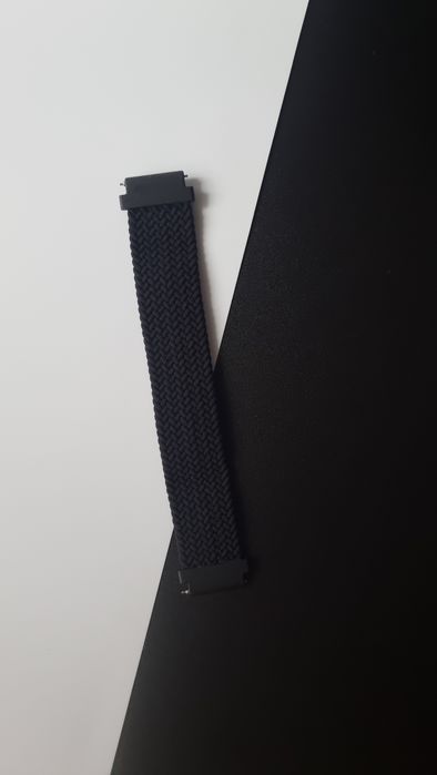 Pasek plecionego materiału 20 mm do zegarka Samsung, Huawei, Amazfit,