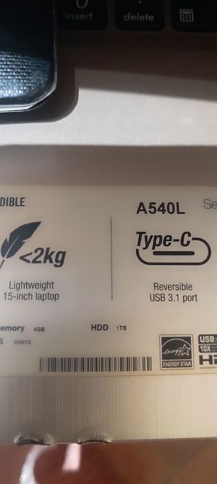 Ecrã Led usado ASUS A540L
