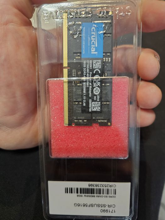 DDR5 SODIMM 4800mhz CL40