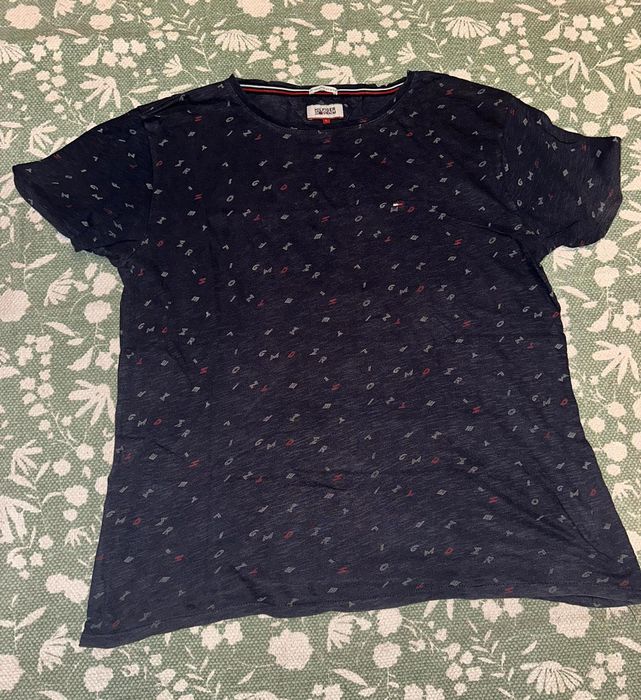 T-shirt azul marinho Tommy Hilfiger XXL