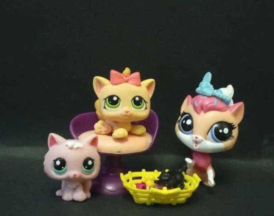 LPS Littlest pet shop - zestaw kotków