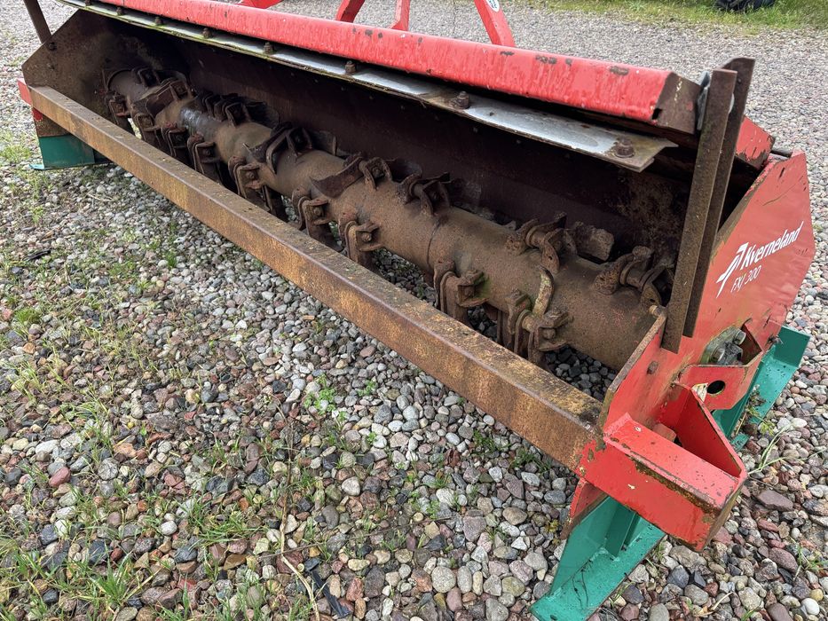 Mulczer KVERNELAND 3 metry - po kukurydzy uprawa