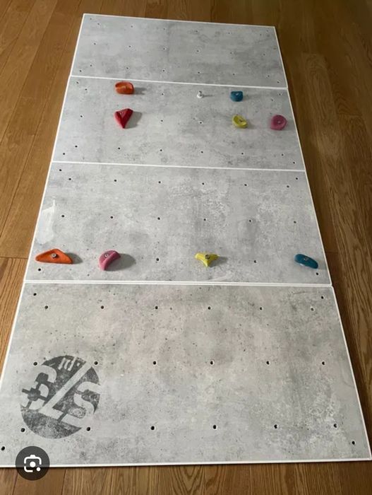 2 x Ścianka wspinaczkowa dla dzieci 240x120x2,5 (MOVO, Model: Beton) – NOWA, fabrycznie zapakowana! / Wrocław Śródmieście odbiór własny