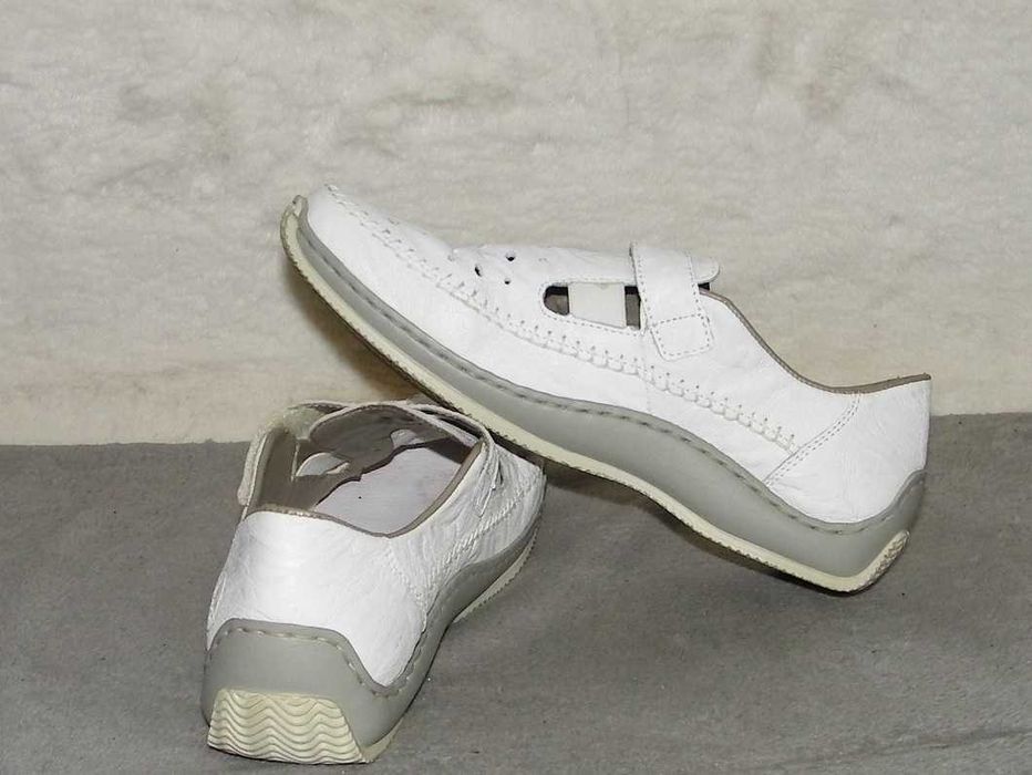 RIEKER Antisress - BUTY SKÓRA LATO - rozm. 39 - JAK NÓWKI !!!