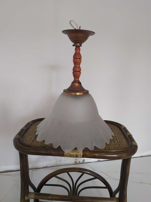 Lampa sufitowa z lat 90tych