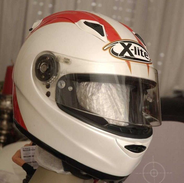 Capacete " Integral X-Lite 801 RR (Fiber Composite)  Topo da Gama T-L
