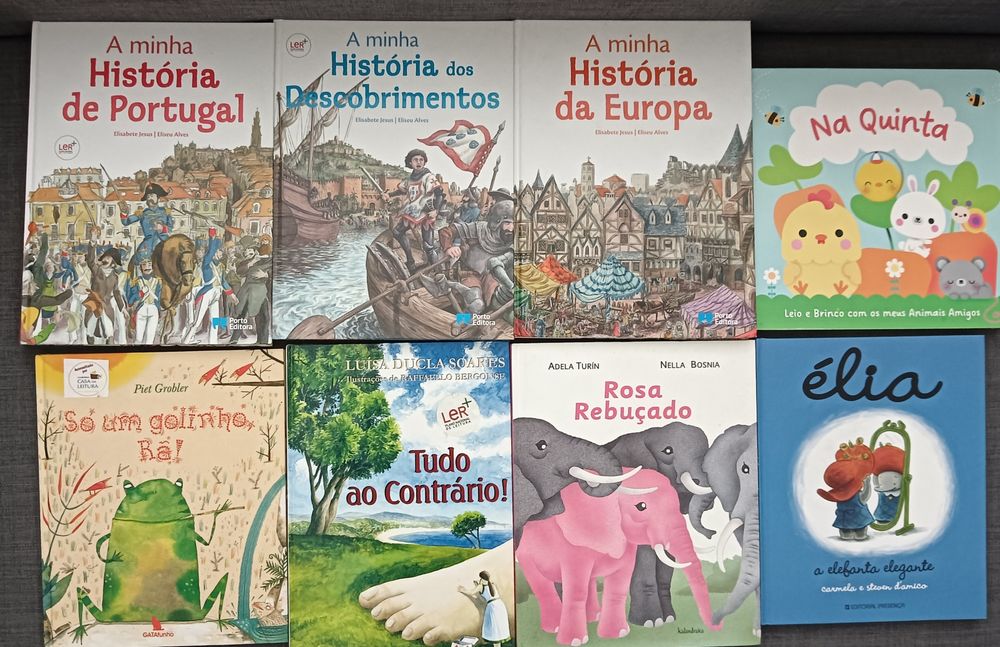 Livros infantis e juvenis em português