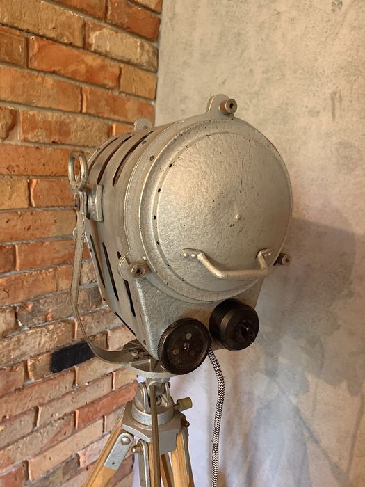 Lampa Prl podlogowa Loft  zabytek Prl