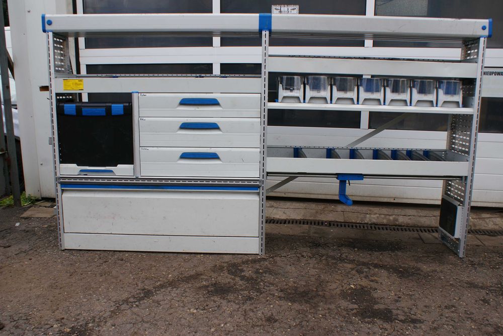 Regał Wurth zabudowa serwisowa szuflady sortimo bott           77