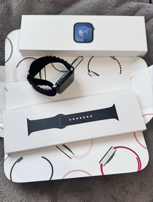 Apple Watch Series 9 45 mm полный комплект