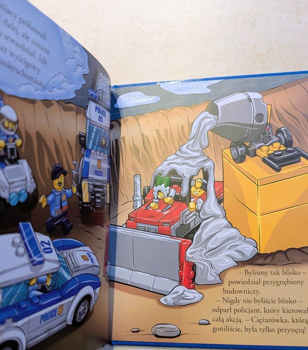 LEGO city Afera buldożera książeczka