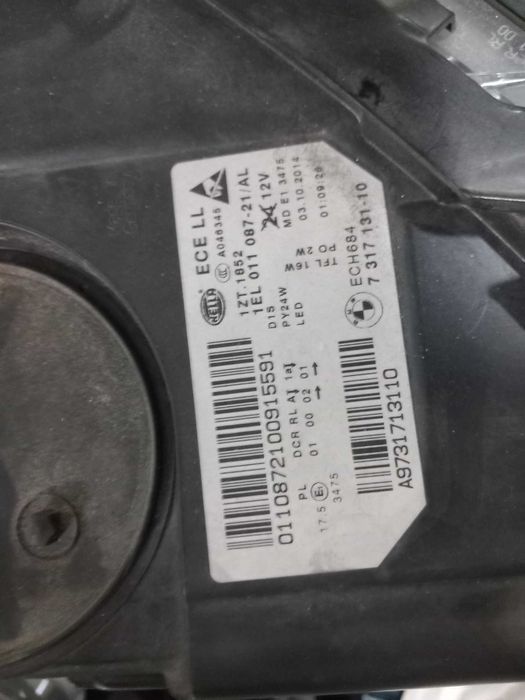 Farol BMW Serie 5 F10/F11  BI-XÉNON direito/esquerdo