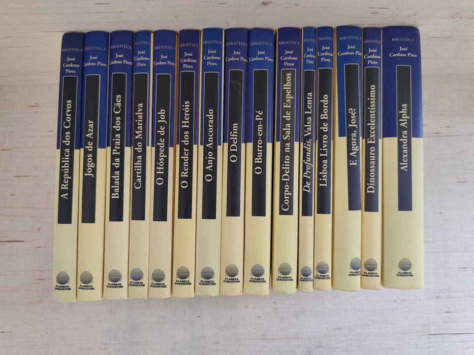 15 Livros da Biblioteca Jose Cardoso Pires