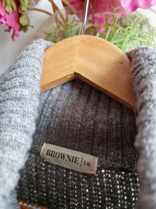 Suéter cinza Brownie S-M