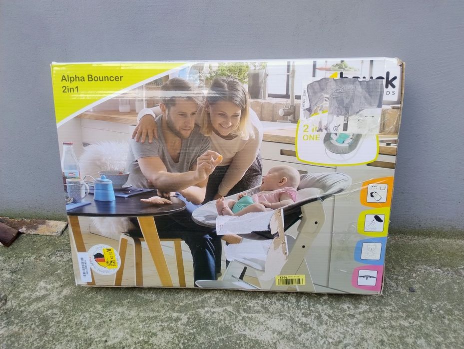 hauck leżaczek 2w1 Alpha