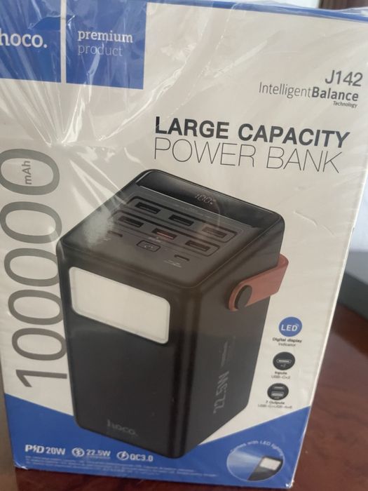 Power Bank Hoco 100000mah 22.5W/Павер банк Хоко