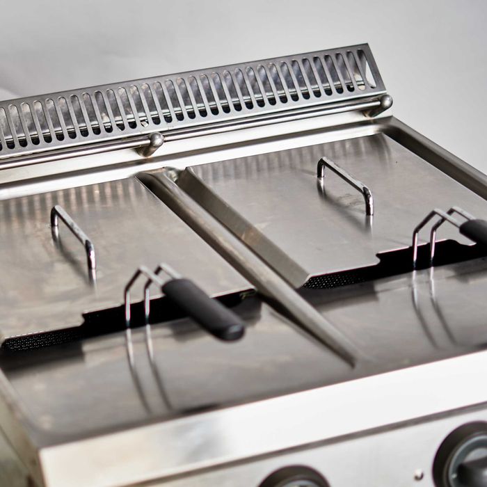 Frytownica dwukomorowa wolnostojąca profesjonalna Dexion