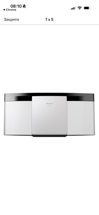 Музичний центр Panasonic SC-HC200EE-W