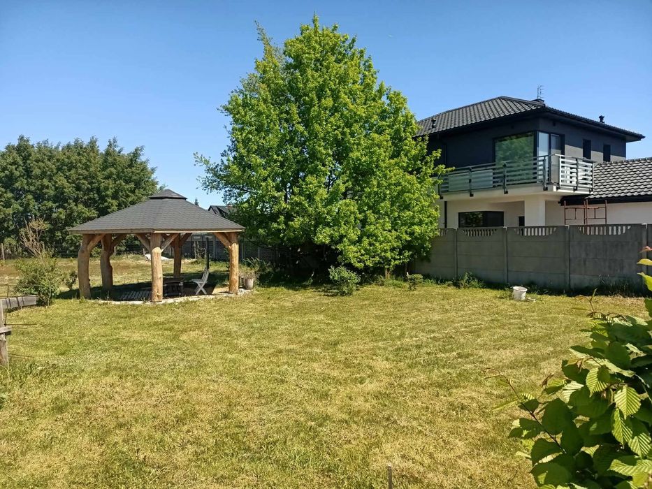 Altana ogrodowa 5 kątna z bala okrągłego 30 cm