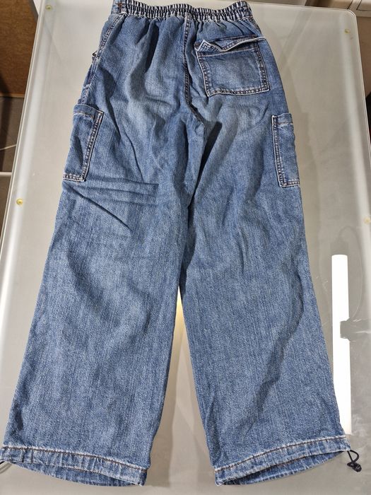 Spodnie Jeansowe Damskie Relaxed Cargo Diverse Rozmiar XS