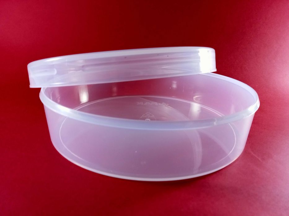 3 Caixas em plástico rígido 1€