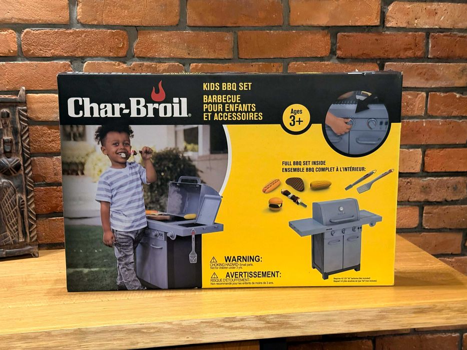 Grill zabawkowy Char-Broil BBQ Set dla dzieci