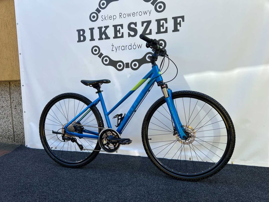 Damski Rower Crossowy CUBE CROSS 28" Shimano DEORE XT 3x10 Hydraulika