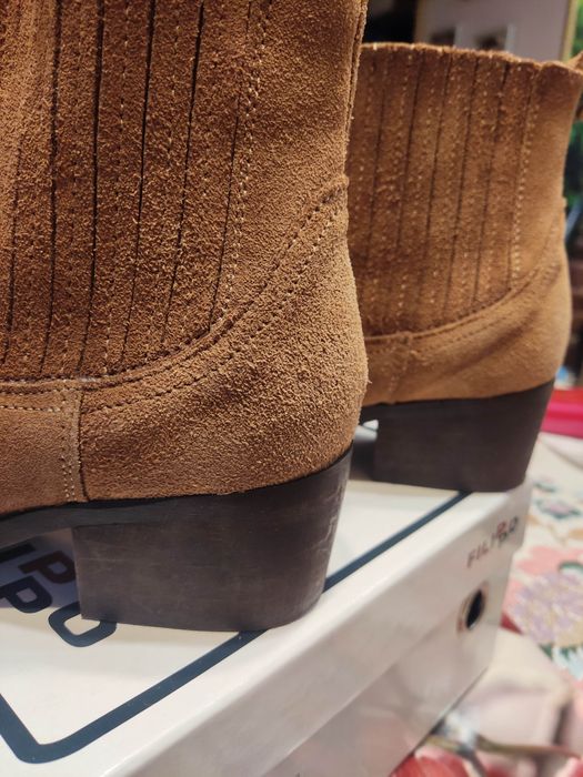 Kowbojki FatFace skóra naturalna r 36