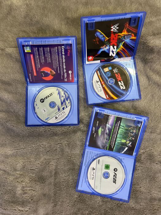 Jogos Ps5 Fifa 22, Eafc25 WWE2k22