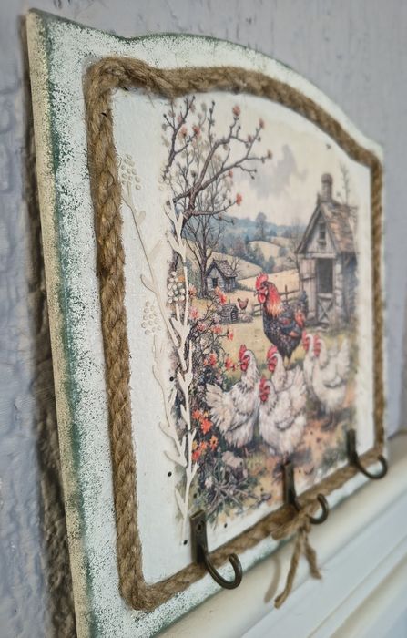 Dekoracja ścienna rękodzieło