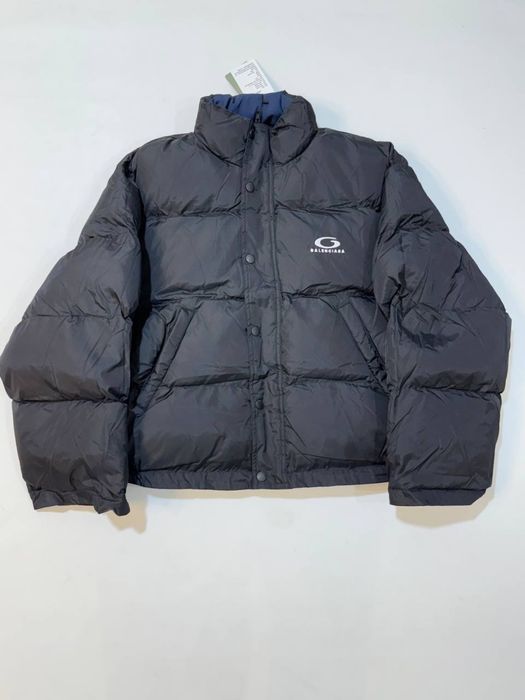 куртка пуховик Balenciaga Loop Sports Icon Reversible Puffer Vetements