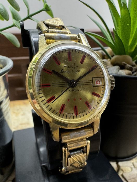 Stary damski zegarek Ruhla Lady Star GDR