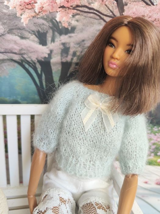 Sweterek dla lalki Barbie lub Poppy Parker