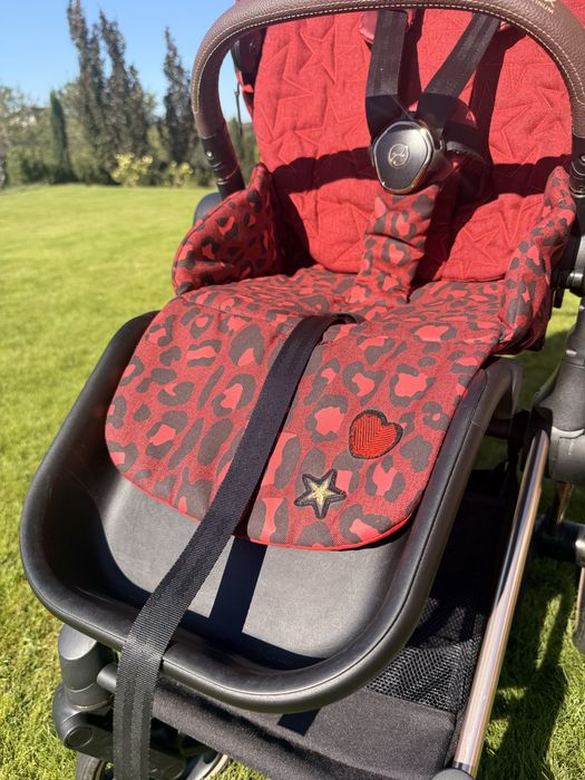 Cybex Priam 4.0 rosegold Rosenrot Red