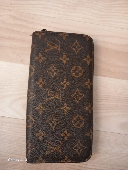 Louis vuitton duży portfel damski monogram