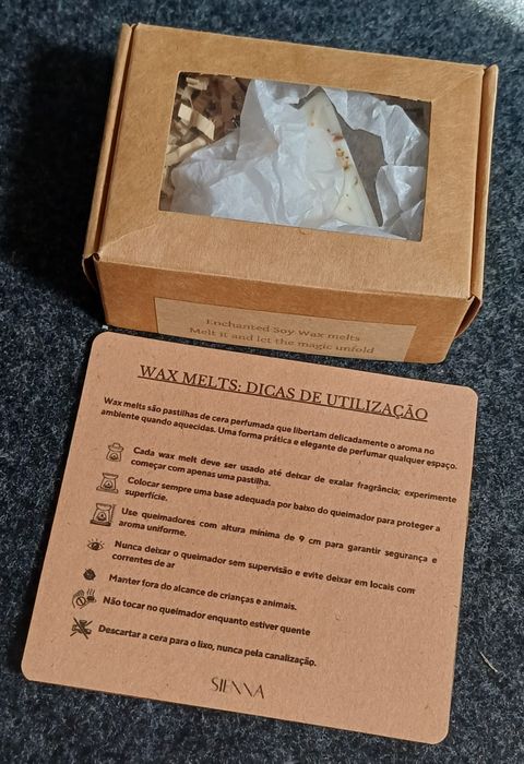Wax melt Deathly Hallows HP Sienna Artesanal