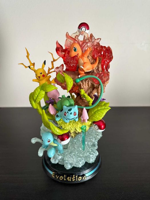 POKÉMON Figura Evolutions Blastoise, Wartortle & Squirtle