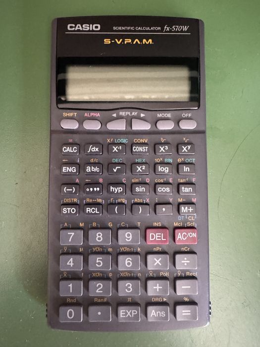 Calculadora cientifica fx570W
