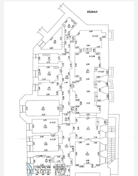 Commercial real estate at st. Kulikovo pole pl Oktyabrskoy revolyutsii pl (area 290 m²) - Atlanta.ua - photo 24