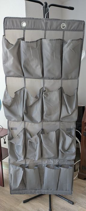 Organizador Suspenso IKEA SKUBB – 16 Bolsos – Cinzento
