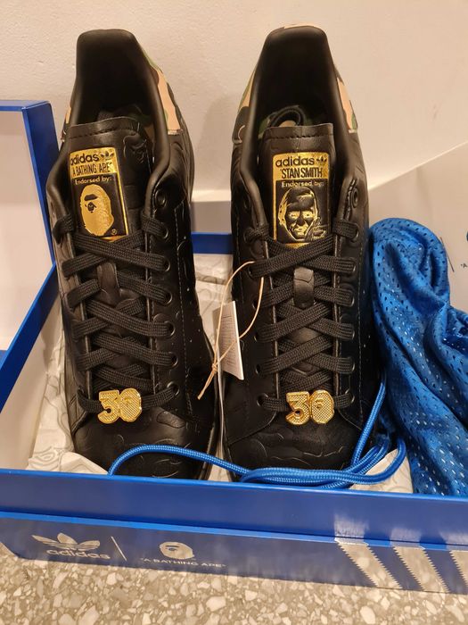 Bape x Adidas stan smith 30 lecie rozmair 43 i 1/3